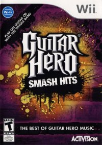 Guitar Hero Smash Hits Wii US box art